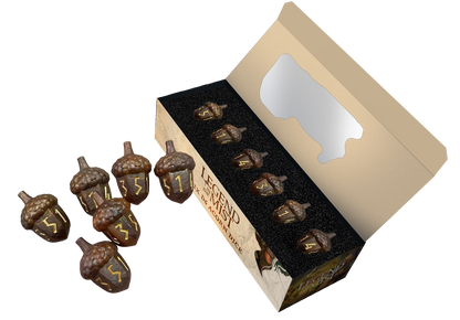 Legend In The Mist Resin D6 Acorn Dice Set