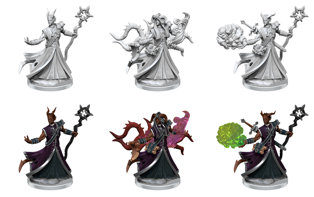 D&D FRAMEWORKS WV1 Tiefling Warlock Male