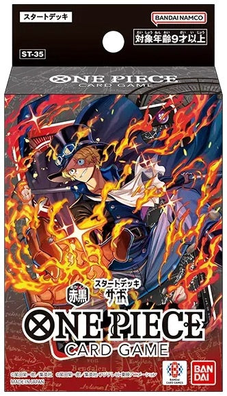 One Piece CG ST-35 Red Black Sabo Starter Deck (EN)