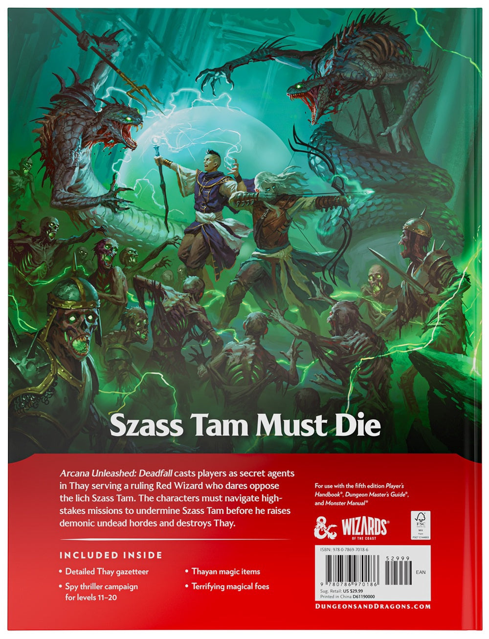 D&D Rpg Arcana Unleashed Deadfall