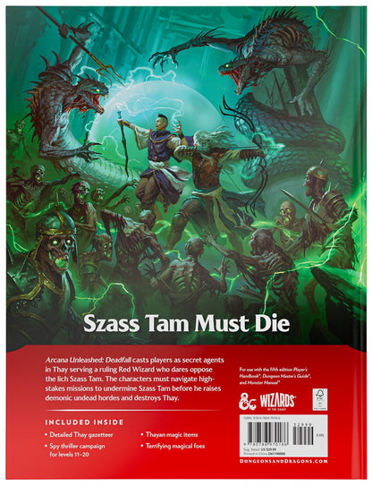 D&D Rpg Arcana Unleashed Deadfall