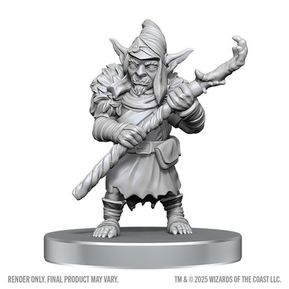 D&D Unpainted Minis Wv28 Bugbear Stalker & Goblin Hexer