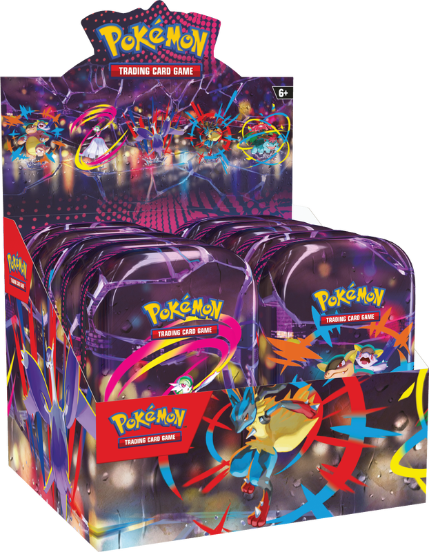 Pokemon TCG Mega Heroes Mini Tin 10CT Display (EN)
