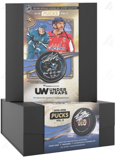Fanatics Under Wraps Nhl Puck  25/26 Vol. II