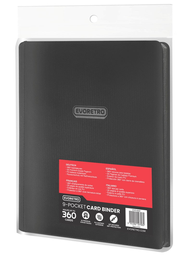 EVORETRO 9-Pkt - 360 cards - Black