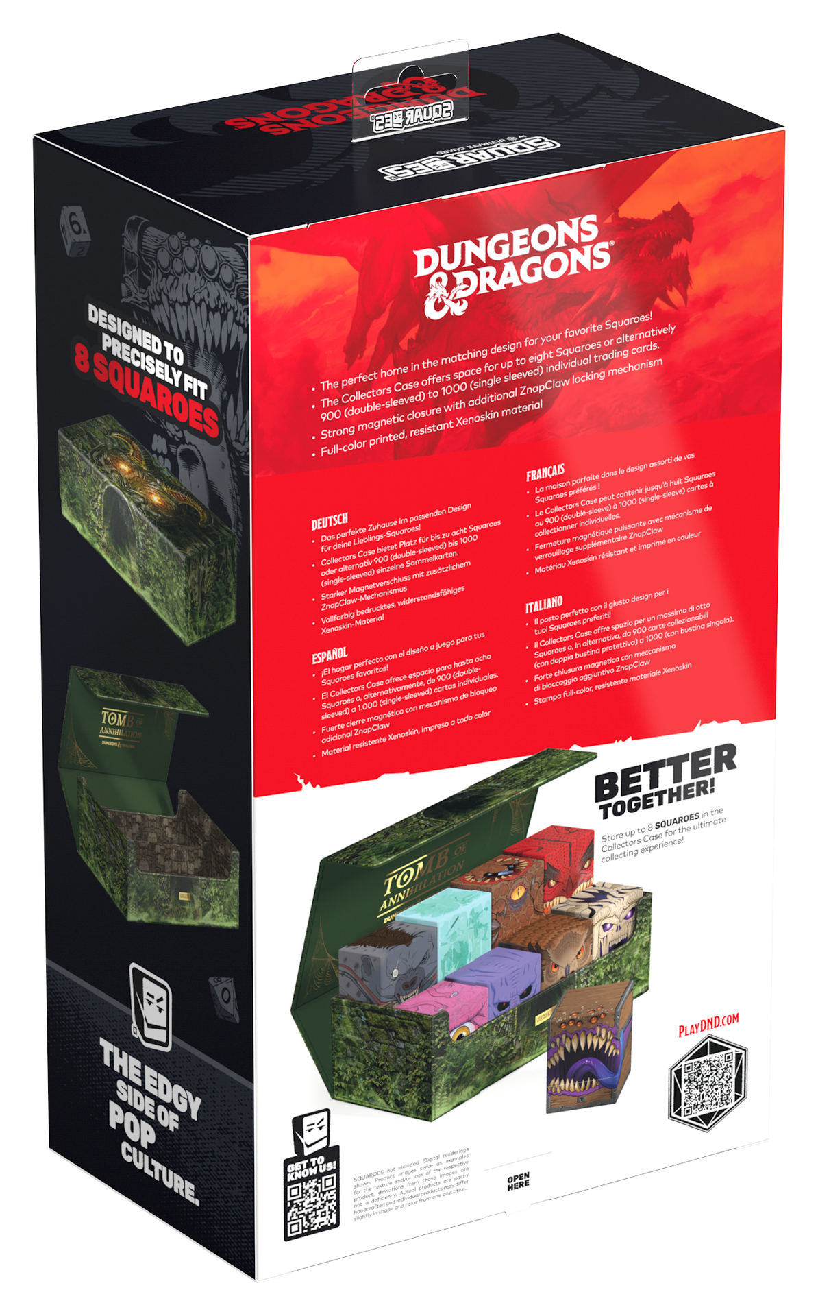 Squaroes Dungeons And Dragons Wv1 Collector's Case Tomb Of Annihilation