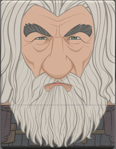 Squaroes Boulder 100+ The Hobbit Wv1 Gandalf The Grey