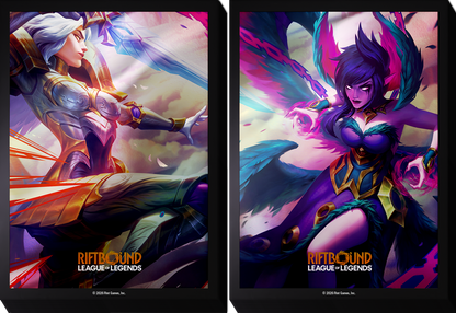 Riftbound League Of Legends TCG Vendetta Art Sleeves #4 100ct