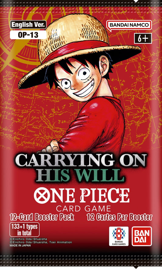 One Piece CG OP-13 Carrying on his Will Booster Pack (EN)