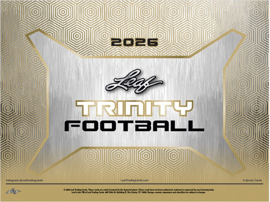 Leaf Trinity Football 2026