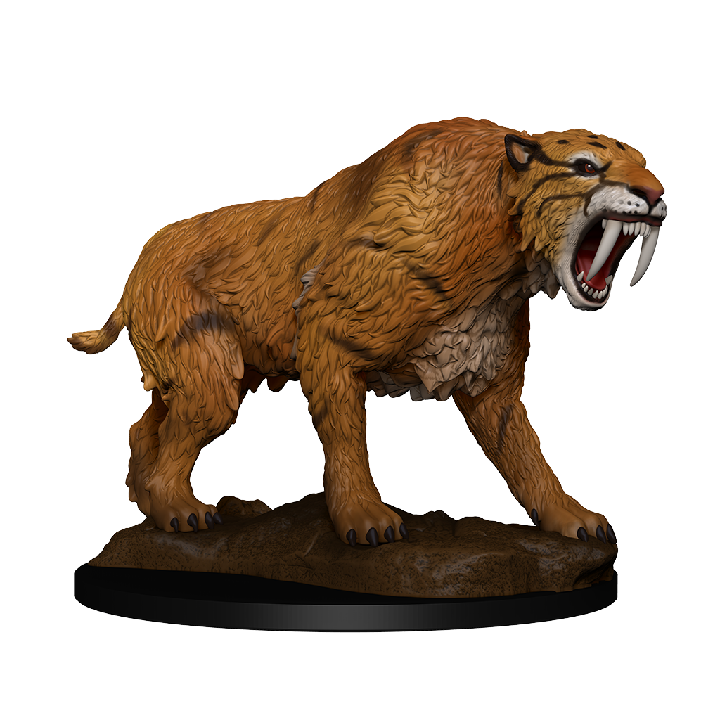Wizkids Unpainted Minis Wv14 Saber-toothed Tiger