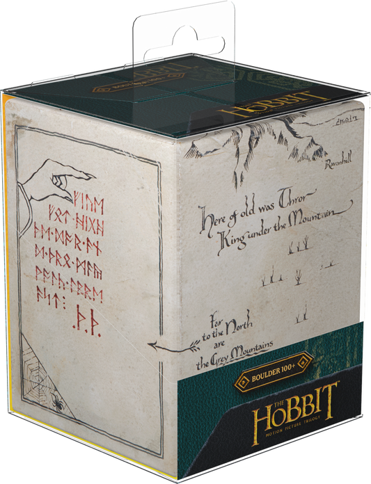 Ultimate Guard RTE Deck Case Boulder 100+ The Hobbit - ThrÓr’s Map