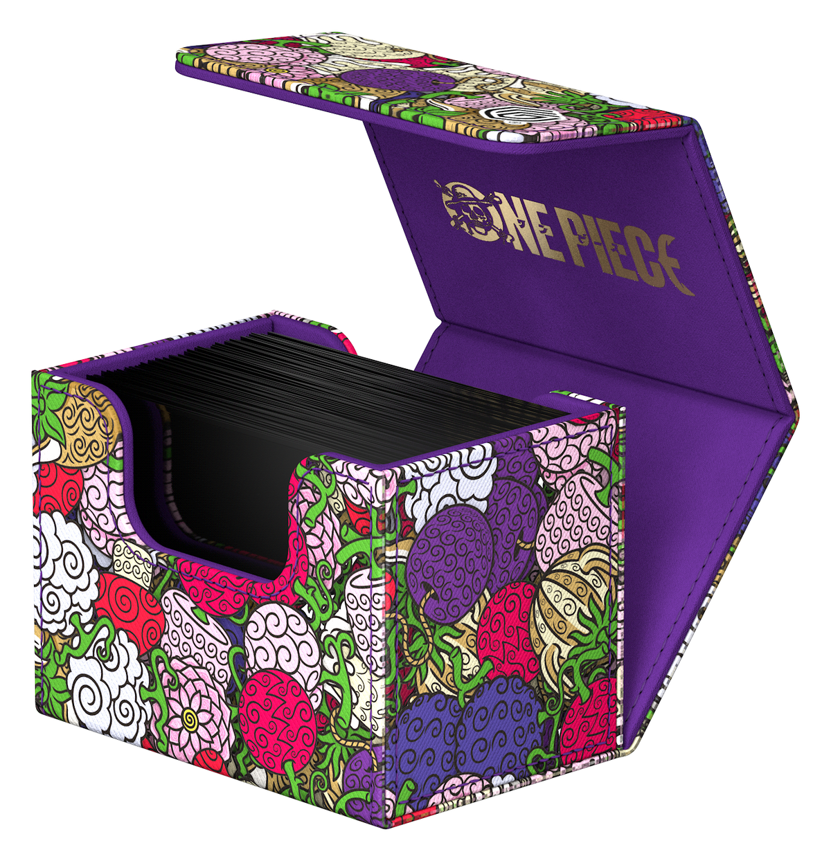 Ultimate Guard Deck Case Sidewinder 80+ Xenoskin One Piece - Devilfruit Pattern