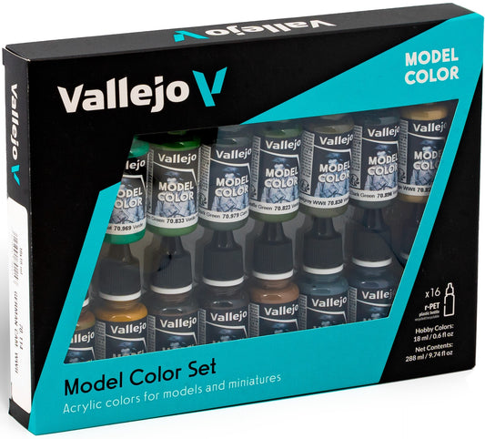 16 Color Set German Camouflage Wwii