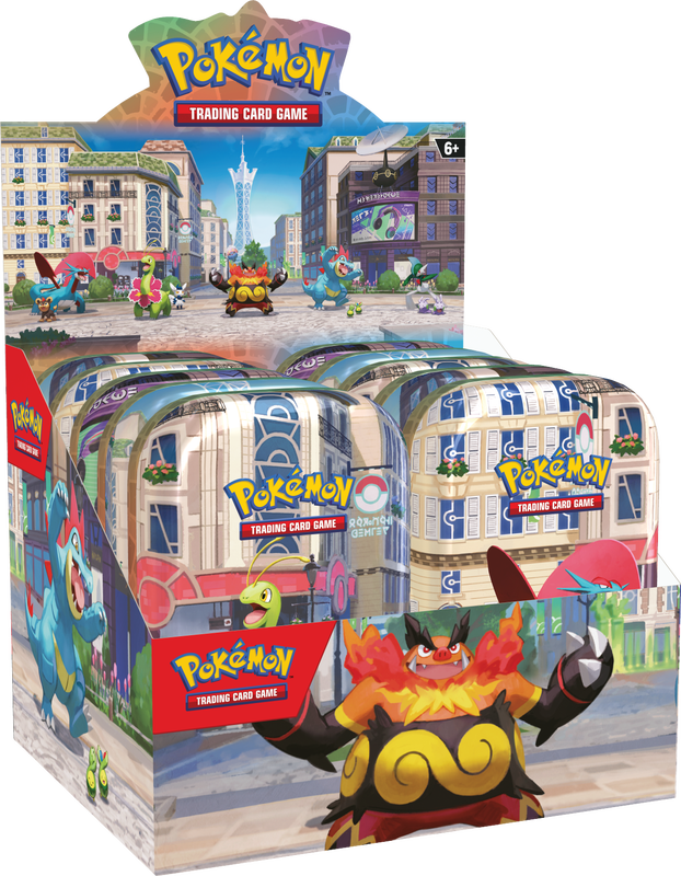 Pokemon TCG Lumiose City Mini Tin Display (EN)
