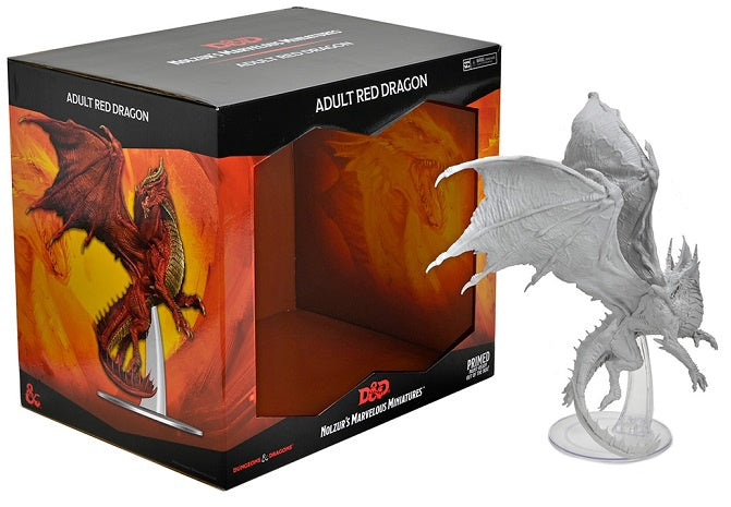 D&D Unpainted Minis Adult Red Dragon