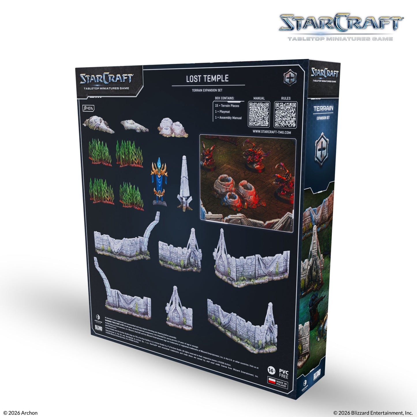 Starcraft Protoss Lost Temple Terrain Expansion Set