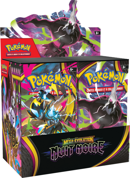 Pokemon TCG ME05 Pitch Black Booster Box Display (FR) (PRE ORDER)