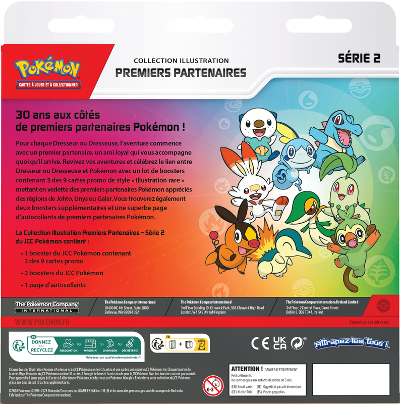 Pokemon TCG First Partner Illustration Collection Series 2 (FR) (PRE ORDER)