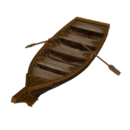 Wizkids Unpainted Minis Wv18 Rowboat And Oars