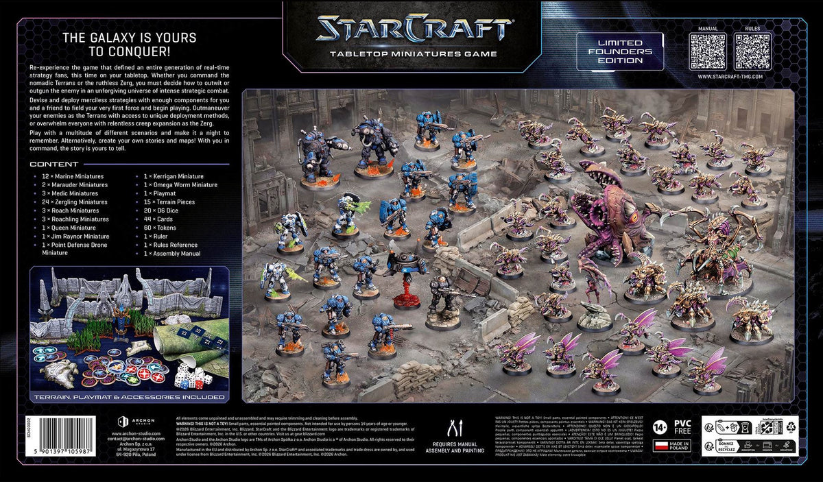 Starcraft Two Player Starter Set Founders Edition