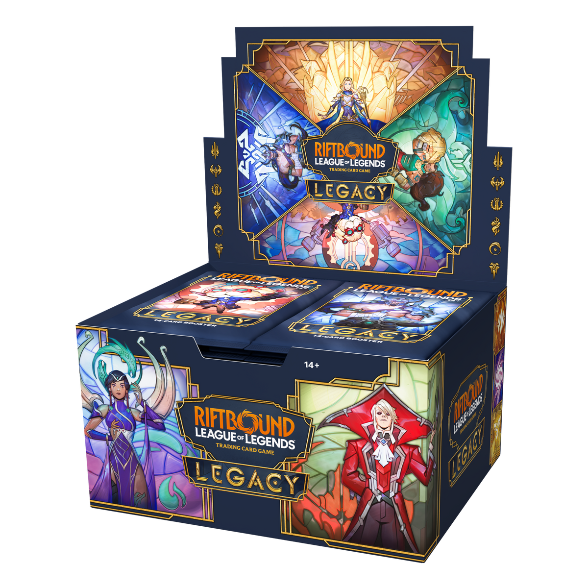 Riftbound League Of Legends TCG Legacy Booster Display (EN) (PRE ORDER)