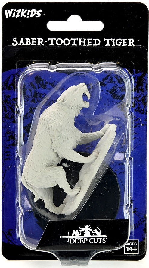 Wizkids Unpainted Minis Wv14 Saber-toothed Tiger