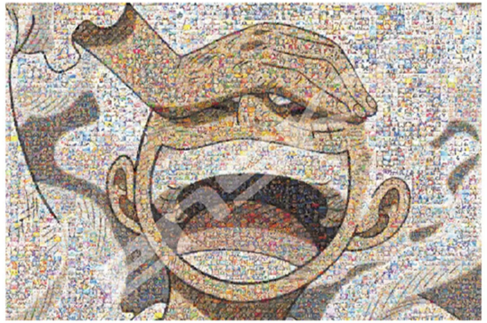 Ensky Puzzle One Piece Mosaic Art (GEAR 5)