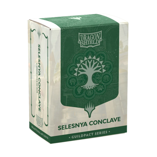 Dragon Shield Sleeves Dual Matte MTG Guildpact Selesnya Conclave 100ct
