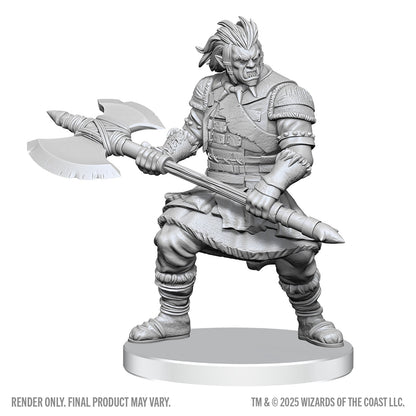 D&D Unpainted Minis Wv28 Assassin & Berserker