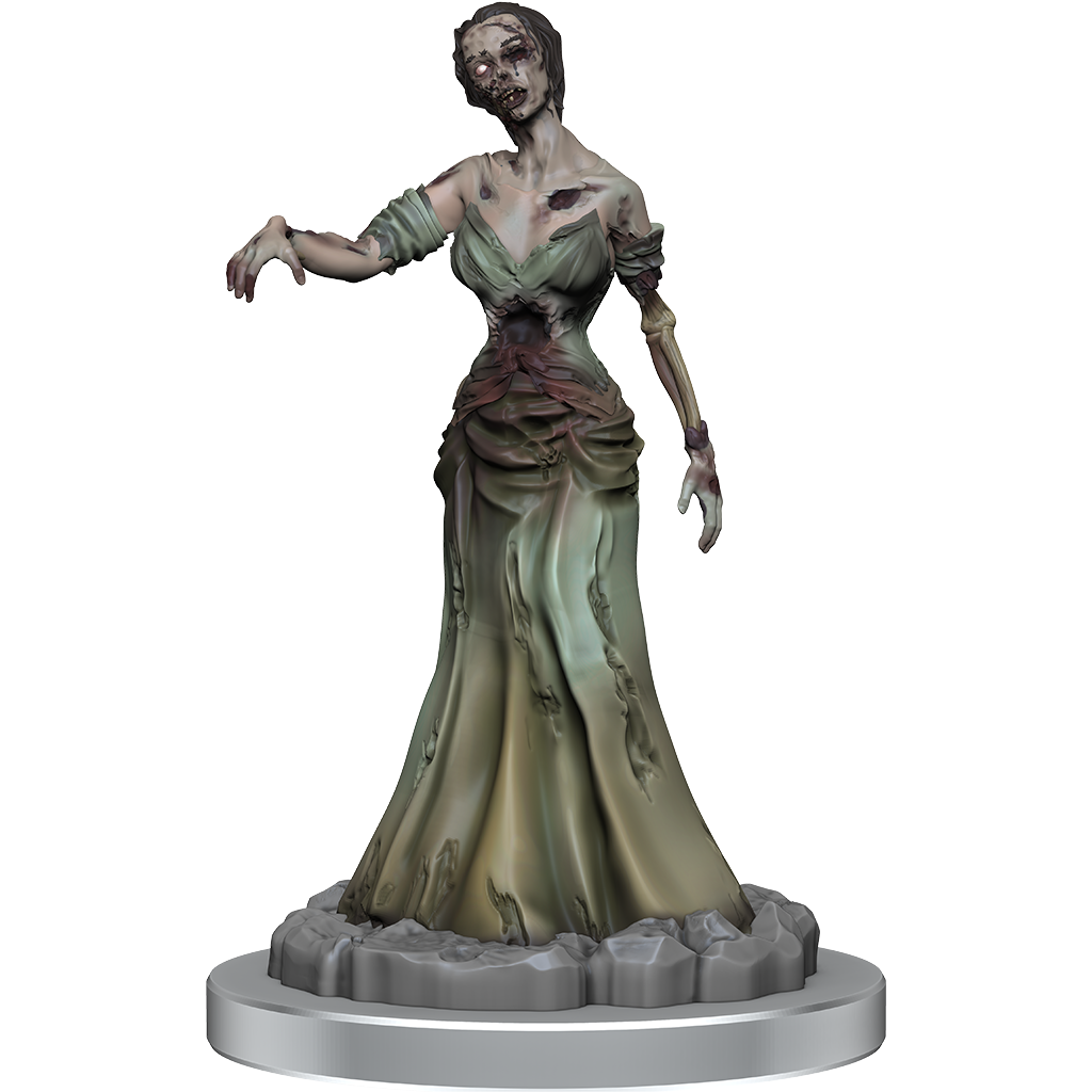Wizkids Unpainted Minis Wv18 Zombies