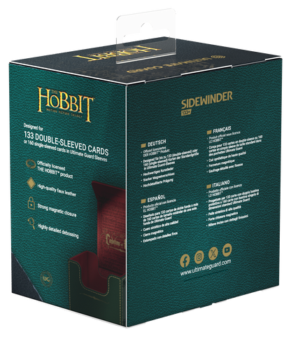 UG Deck Case Sidewinder 133+ Faux Leather The Hobbit - A Fateful Engagement