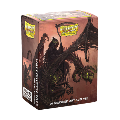 Dragon Shield Sleeves Brushed Art Halloween 2025 100 Ct