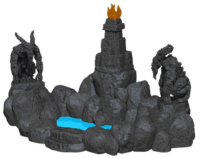 Wizkids Unpainted Minis Wv11 Pools And Pillars (24