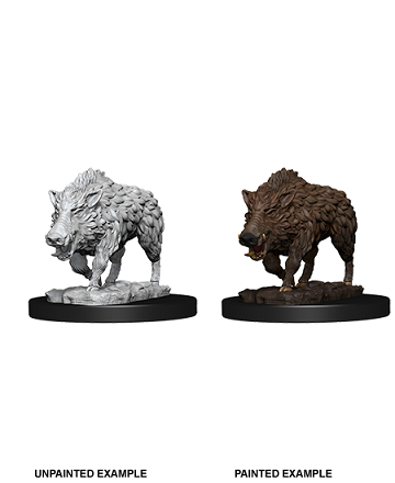 Wizkids Unpainted Minis Wv7 Wild Boar