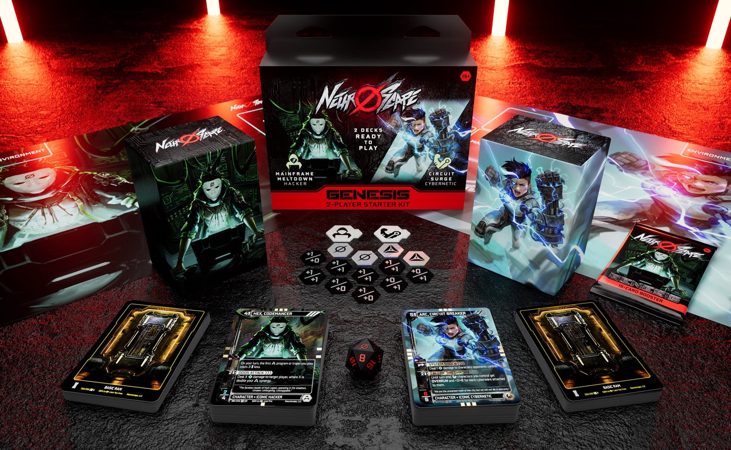 Neuroscape TCG Genesis Unlimited 2 Player Starter Kit