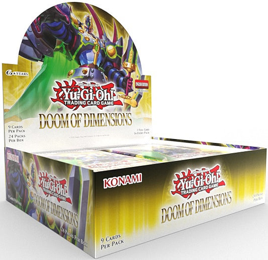 Yu-Gi-Oh! Doom of Dimensions Booster Display Box