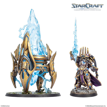Starcraft Protoss Artanis And Pylon