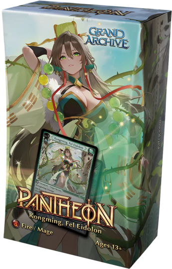 Grand Archive TCG Radiant Origins Pantheon Deck Set 4ct Display (EN) (PRE ORDER)