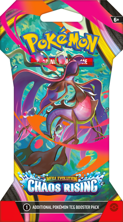 Pokemon TCG ME04 Chaos Rising Sleeved Pack (EN)