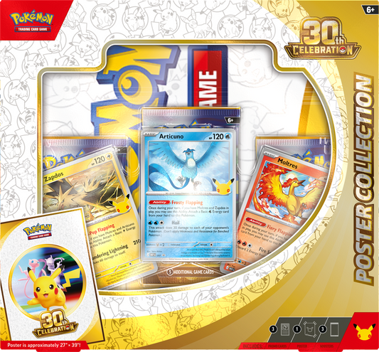 Pokemon 30th Celebration Poster Collection (EN)
