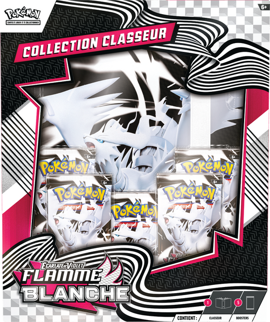 Pokemon French Sv10.5 White Flare Binder Collection