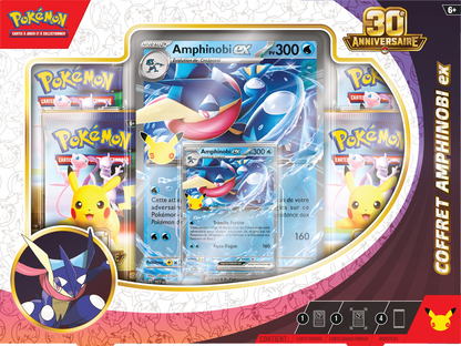 Pokemon French 30th Celebration Greninja Ex Box (FR)