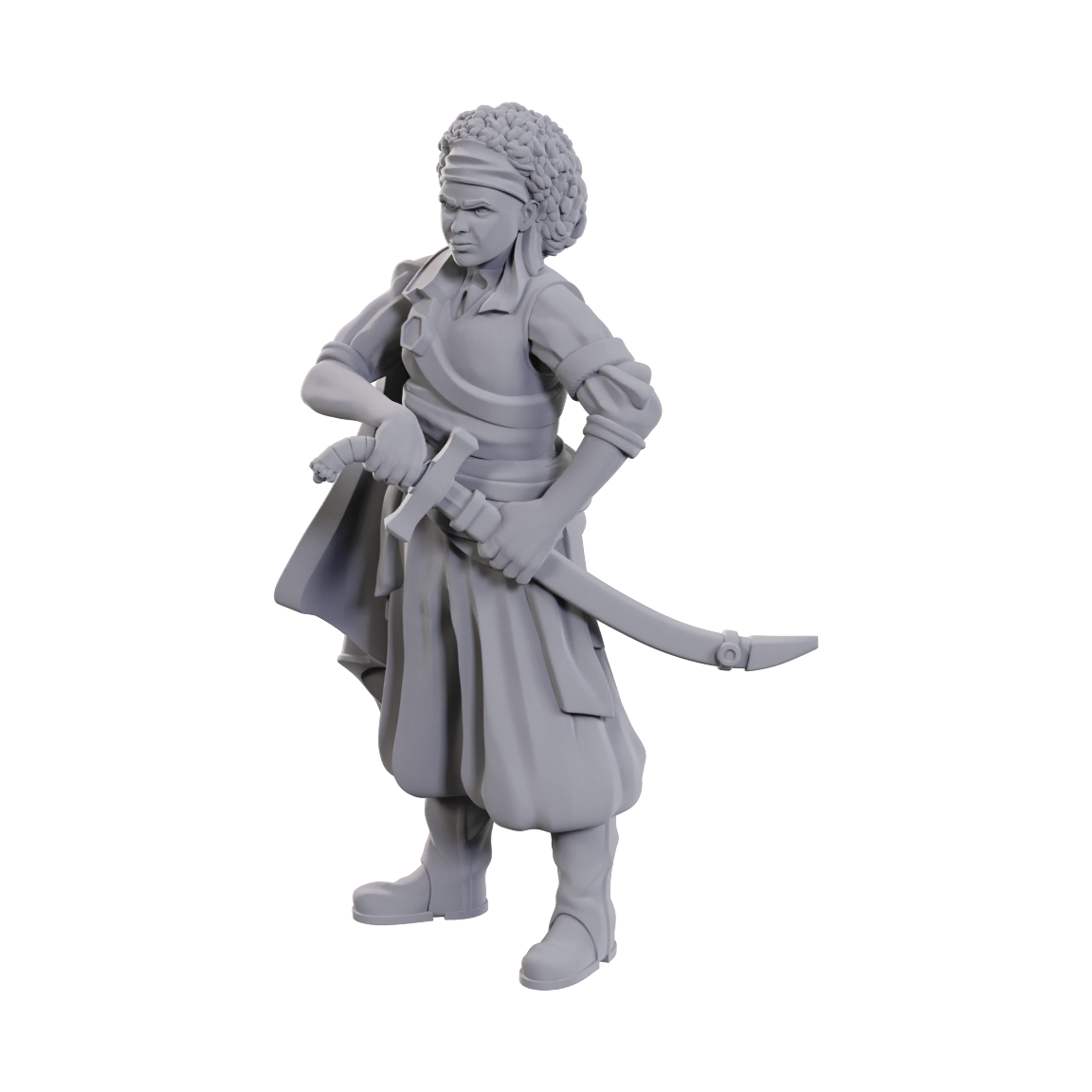 D&D Unpainted Minis WV23 ANSALON Human Rogue