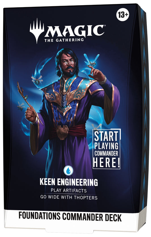 MTG Foundations Commander Deck - Keen Engineering (EN)