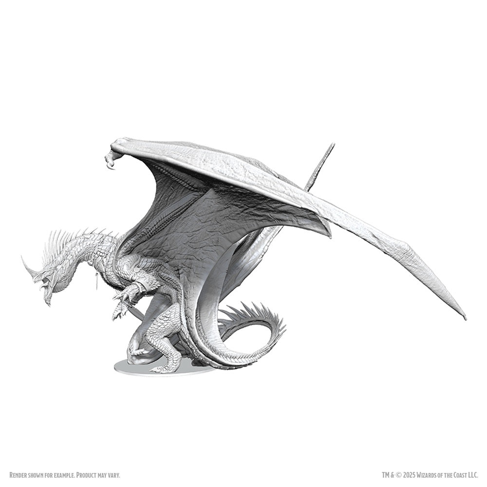 D&D Unpainted Minis Ancient Blue Dragon
