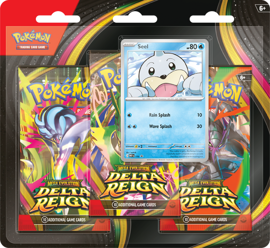 Pokemon ME06 Delta Reign 3pk Blister (EN) (PRE ORDER)