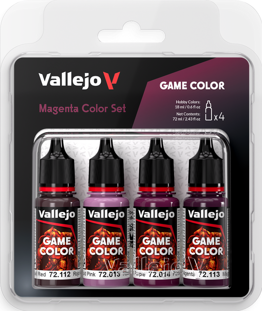 Vallejo: Game Color Set Magenta
