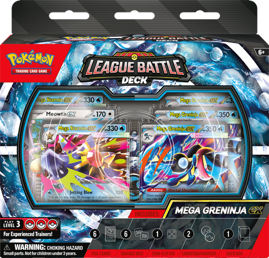 Pokemon League Battle Deck Mega Greninja Ex (EN) (PRE ORDER)