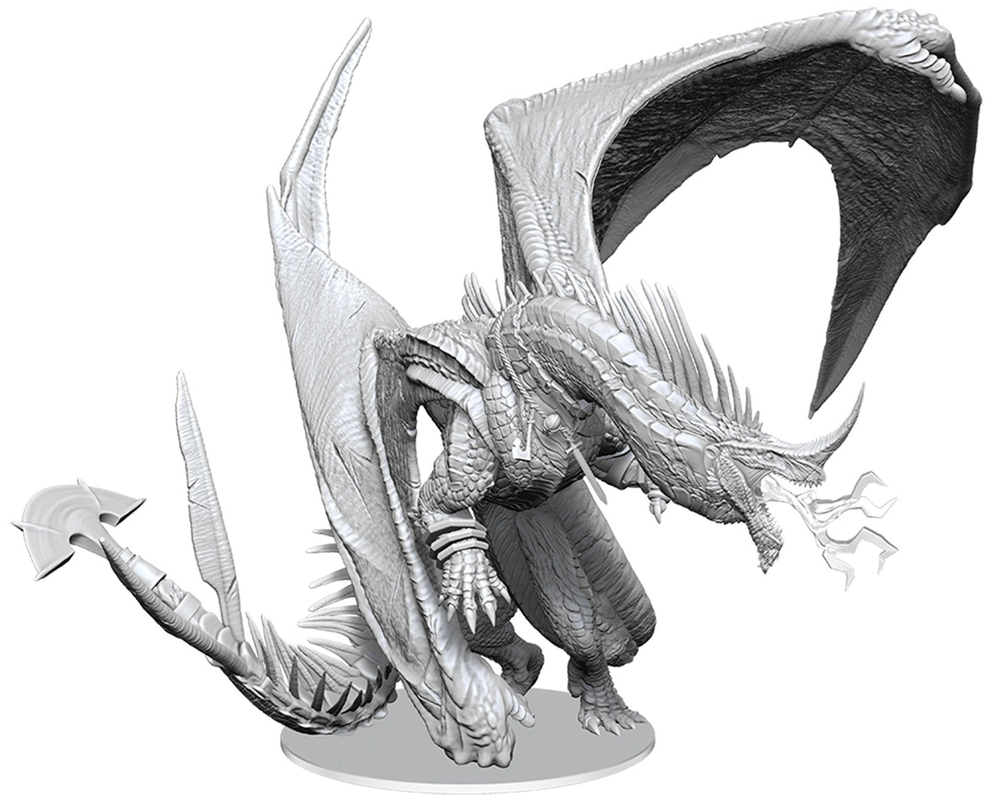D&D Unpainted Minis Ancient Blue Dragon